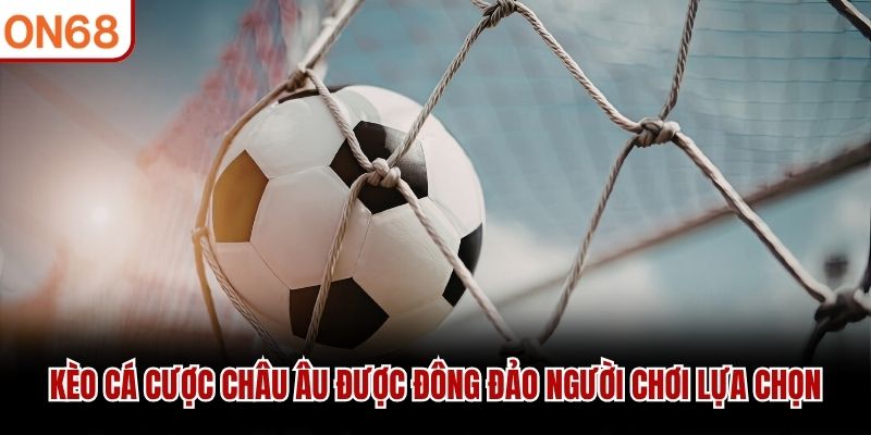 K&egrave;o c&aacute; cược ch&acirc;u &Acirc;u được đ&ocirc;ng đảo người chơi lựa chọn