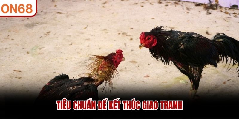 Ti&ecirc;u chuẩn để kết th&uacute;c giao tranh